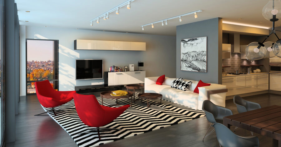 Maximizing space and functionality in modern apartments